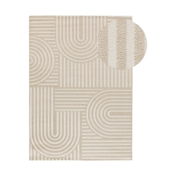 Kremowy dywan 133x190 cm Zen – Universal