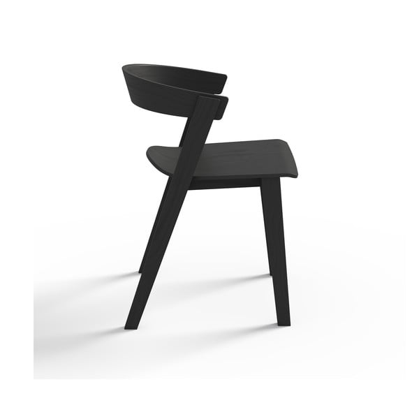 Czarne krzesła z litego drewna bukowego zestaw 2 szt. Sand – TemaHome-image-2