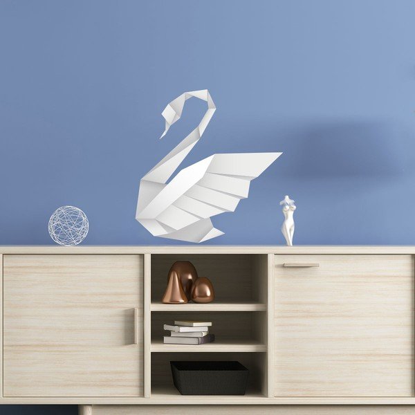 Naklejka Ambiance White Swan-image-2