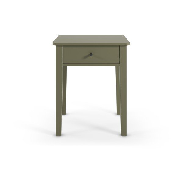 Zielona szafka nocna z matowym wykończeniem Bart – Marckeric-image-4