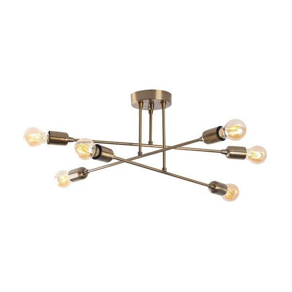 Lampa sufitowa w kolorze złota Fleur – Opviq lights-image-2