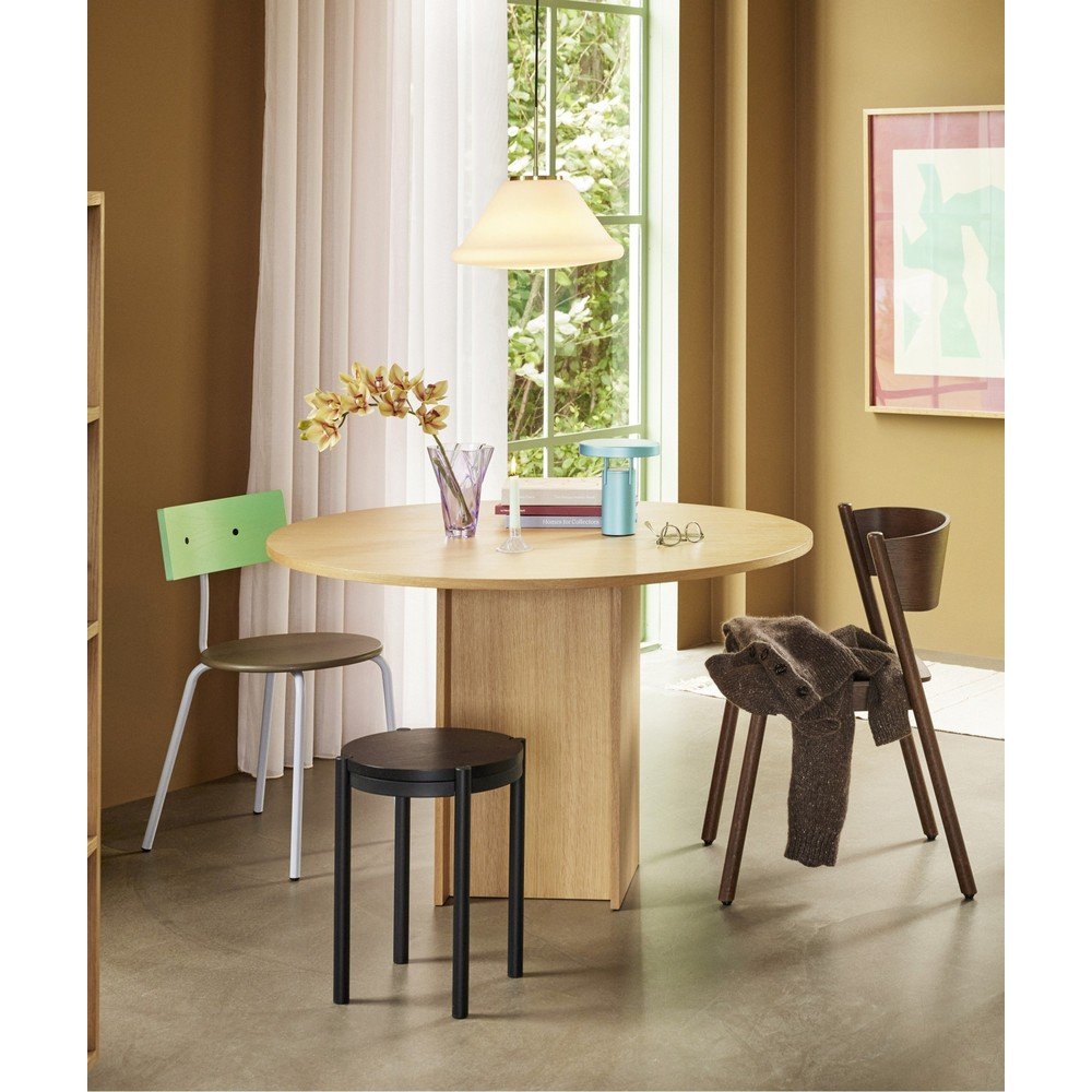 Biała lampa wisząca ze ściemniaczem ø 40 cm Muse – Hübsch (zdjęcie 5)