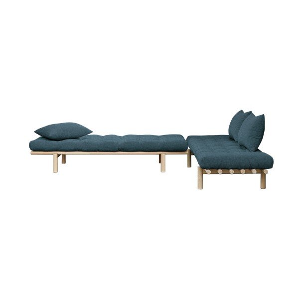 Sofa z ciemnoniebieskim pokryciem Karup Design Pace Natural/Deep Blue-image-4