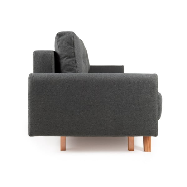 Ciemnoszara sofa rozkładana Bonami Selection Pop-image-3