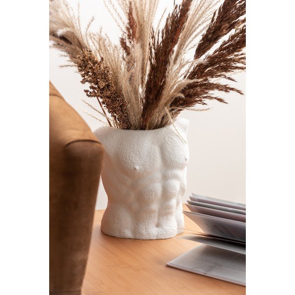 Biały wazon PT LIVING Male, wys. 20,5 cm-image-1