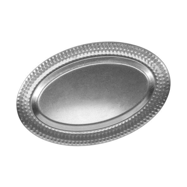 Taca do serwowania ze stali nierdzewnej 31x48 cm Serve – BonBistro