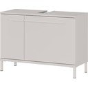 Kremowa szafka pod umywalkę z matowym wykończeniem 80x59 cm Laurino – Germania