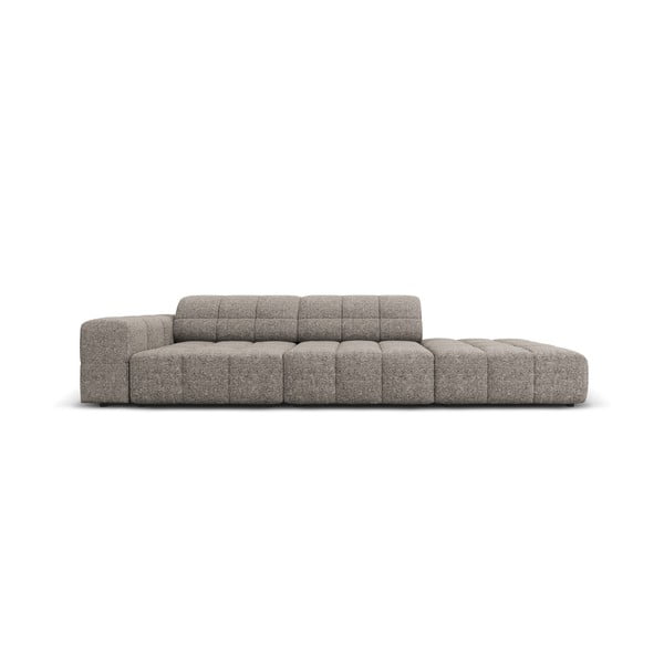 Jasnobrązowa sofa 262 cm Chicago – Cosmopolitan Design