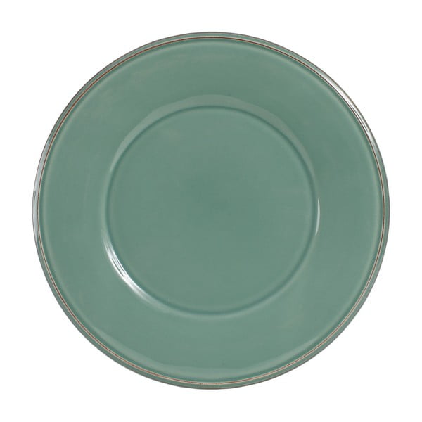 Zielony kamionkowy talerzyk deserowy ø 23,5 cm Constance – Côté Table