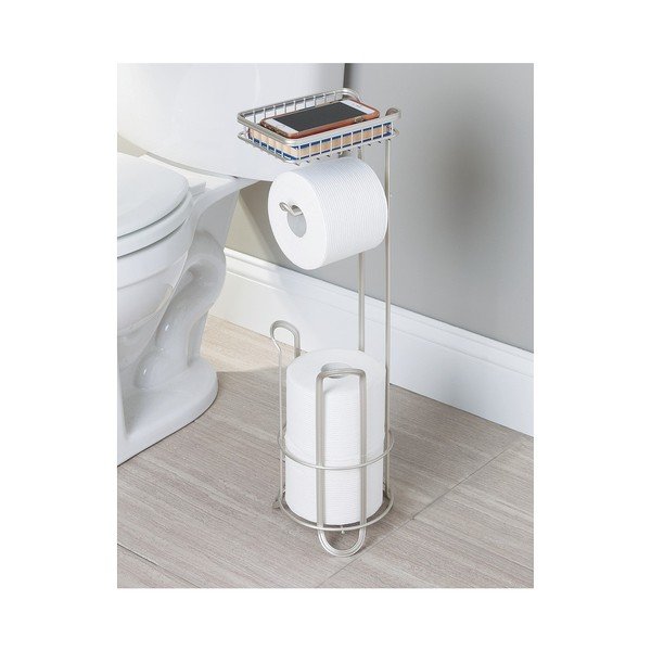 Stojak na papier toaletowy i telefon InterDesign York-image-2