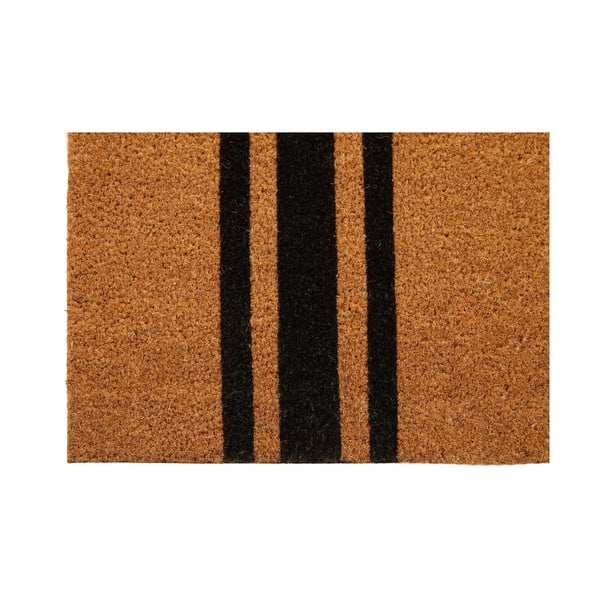 Wycieraczka z włókna kokosowego 55x125 cm Black Stripe – Premier Housewares-image-2