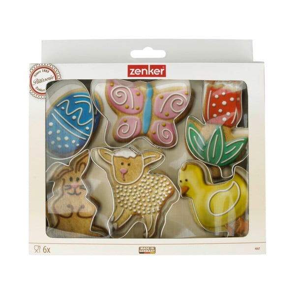 Zestaw 6 wielkanocnych foremek do wykrawania Zenker-image-2