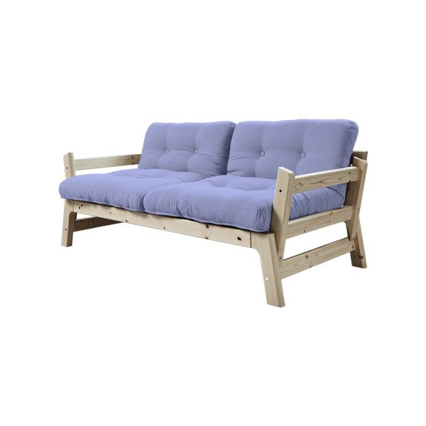 Sofa rozkładana Karup Step Natural/Blue Breeze-image-4