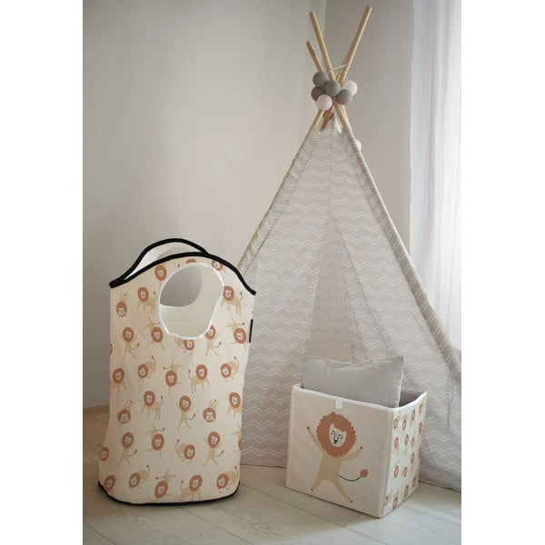 Materiałowy dziecięcy kosz do przechowywania In Africa – Butter Kings-image-1