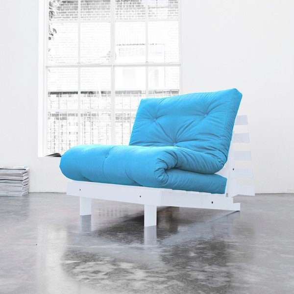 Fotel wielofunkcyjny Karup Roots White/Horizon Blue