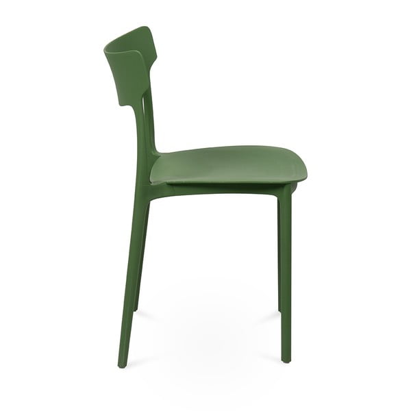 Zielone plastikowe krzesło ogrodowe Biá – Bonami Essentials-image-4