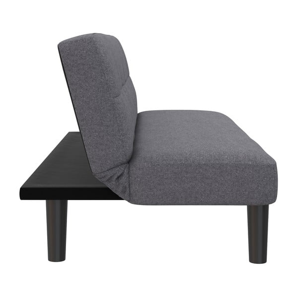 Szara rozkładana sofa 82 cm Alby – Støraa-image-3