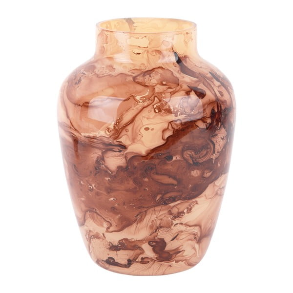 Brązowy szklany wazon Blended – PT LIVING