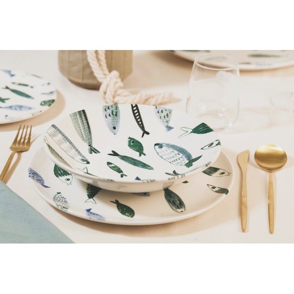 Ceramiczne talerze zestaw 6 szt. ø 27,5 cm Camogli – Villa Altachiara-image-1