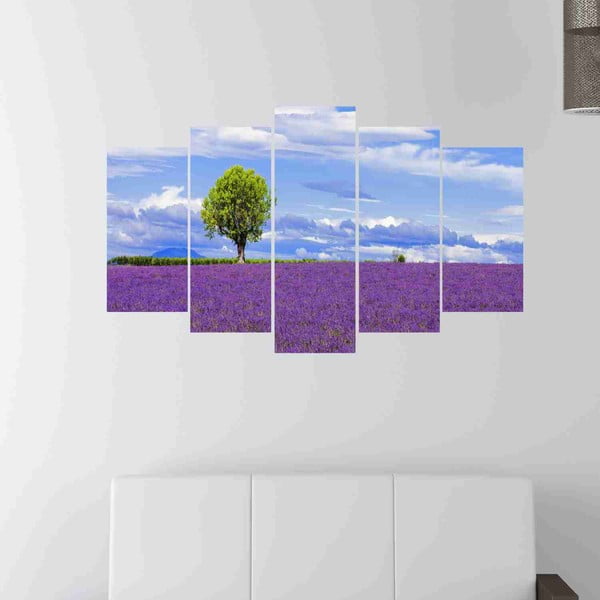 Pięcioczęściowy obraz Lavender-image-1
