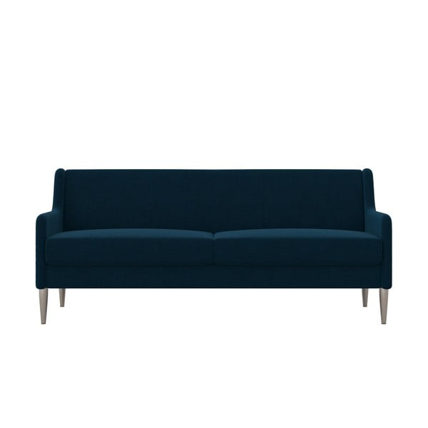 Niebieska sofa 190 cm Virginia – CosmoLiving by Cosmopolitan
