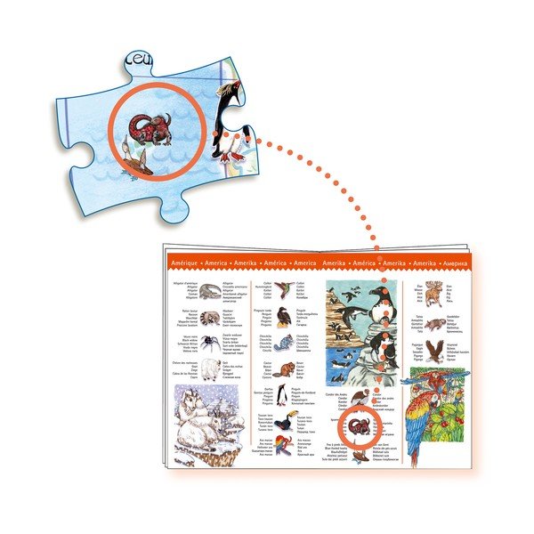 Puzzle World's animals – Djeco-image-1