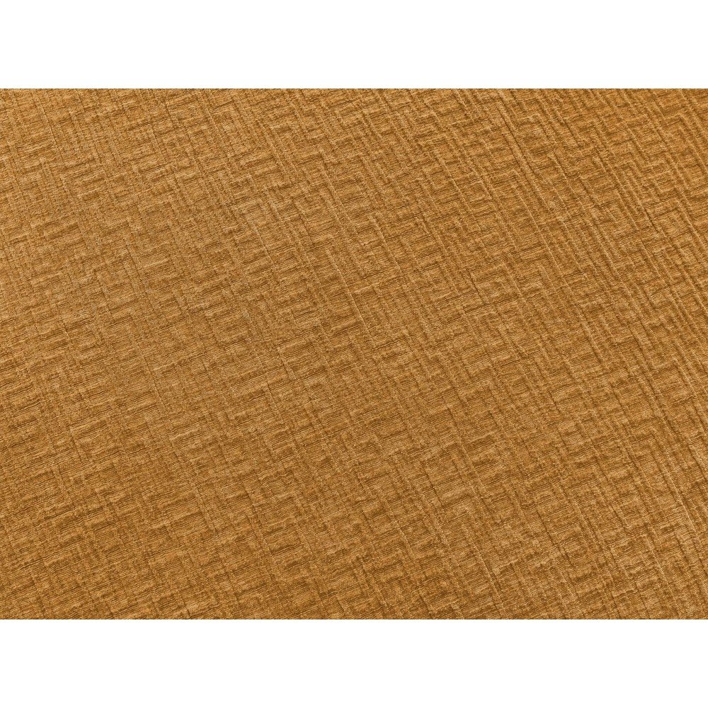 Musztardowa rozkładana sofa do spania z tkaniny szenilowej 220 cm Hugo – Bobochic Paris (zdjęcie 11)