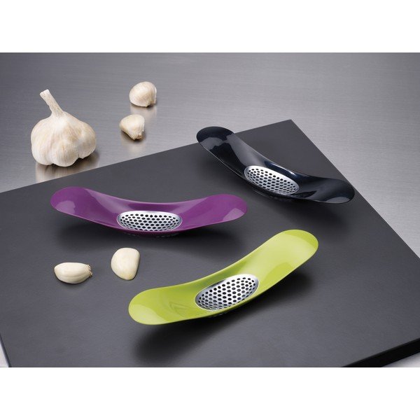 Zielony wyciskacz do czosnku Joseph Joseph Garlic Rocker-image-1