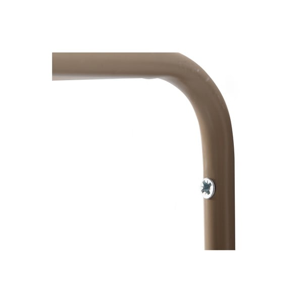 Jasnobrązowa metalowa wisząca szafka na buty Josse – WOOOD-image-3