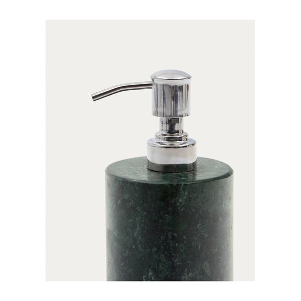 Ciemnozielony marmurowy dozownik do mydła 200 ml Elenei – Kave Home-image-4