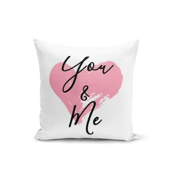 Poszewka na poduszkę Minimalist Cushion Covers You & Me Heart, 45x45 cm