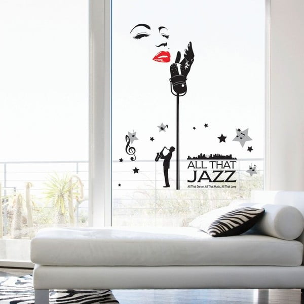 Naklejka Jazz Singer