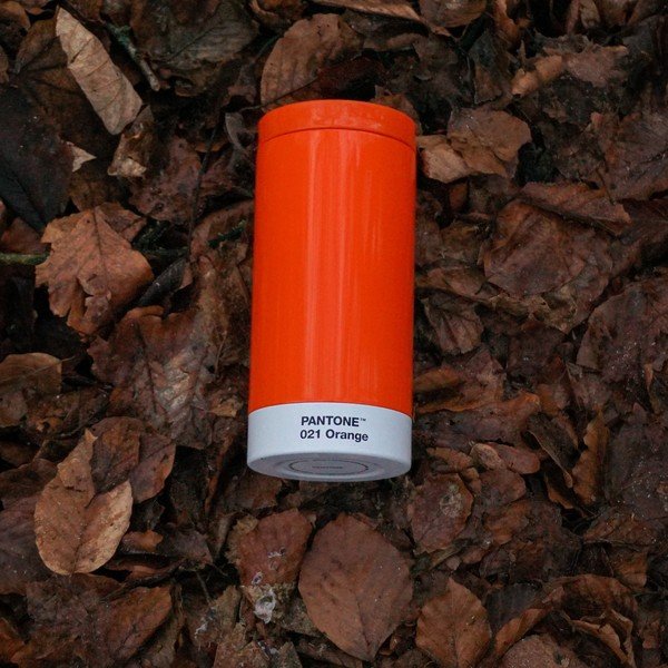 Pomarańczowy kubek termiczny 430 ml To Go Orange 021 – Pantone-image-1