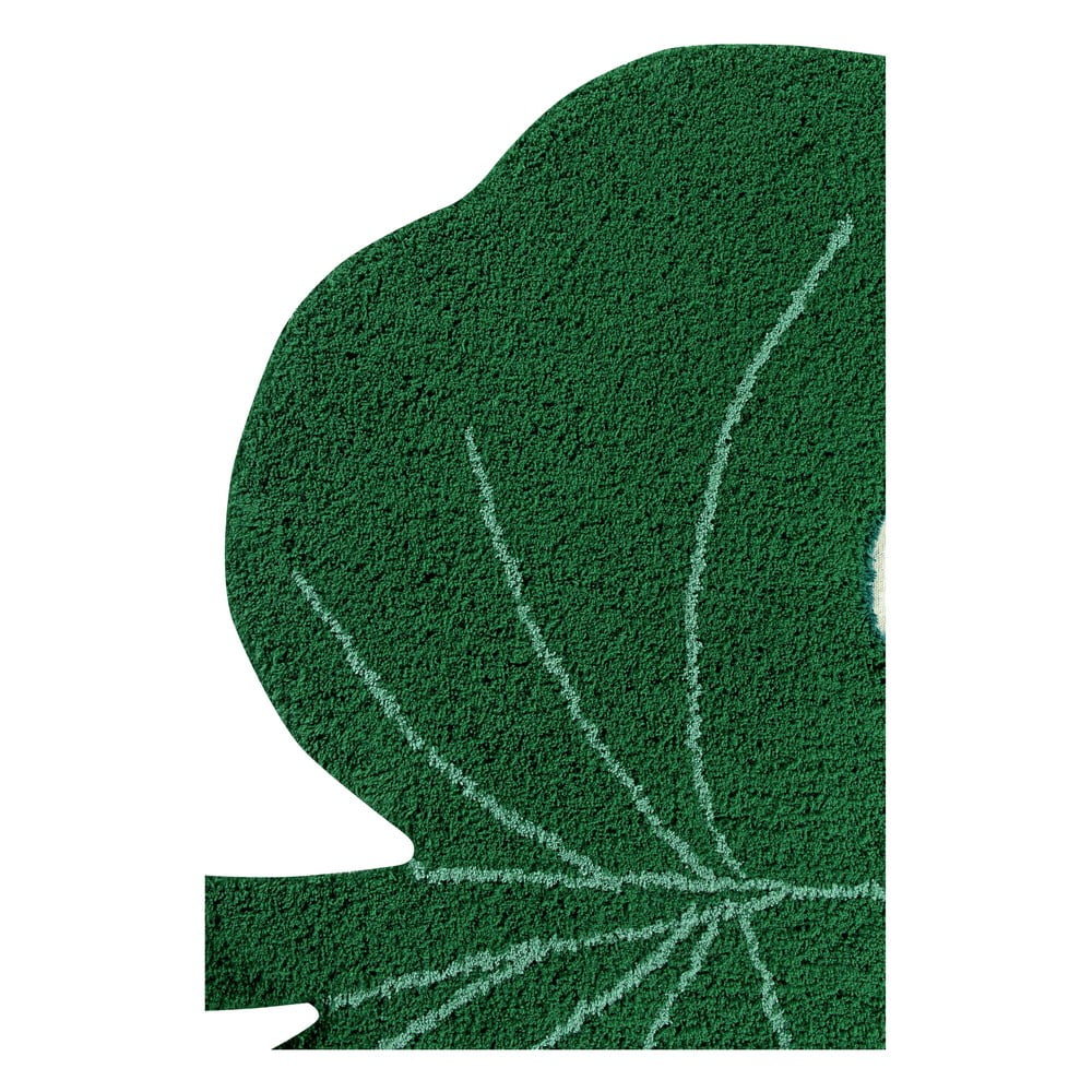 Ciemnozielony bawełniany dywan dziecięcy tkany ręcznie odpowiedni do prania 120x180 cm Monstera Leaf – Lorena Canals (zdjęcie 10)