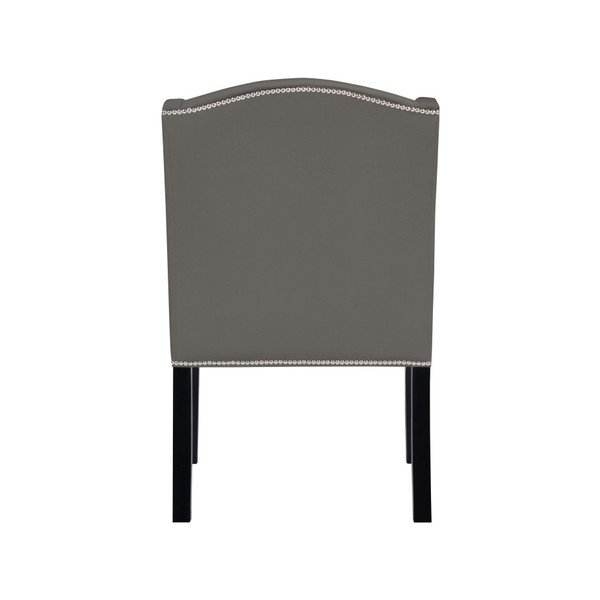 Ciemnoszary fotel z podłokietnikami Micadoni Home Luiz-image-4
