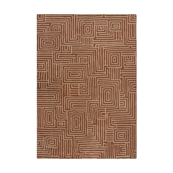 Dywan w kolorze terakoty 160x230 cm Kylo – Flair Rugs