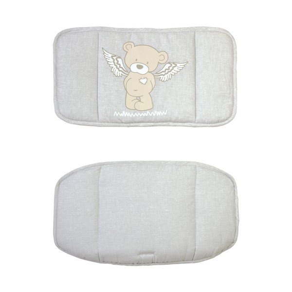 Szara wkładka do krzesełka do karmienia Heartbreakerbär – Roba