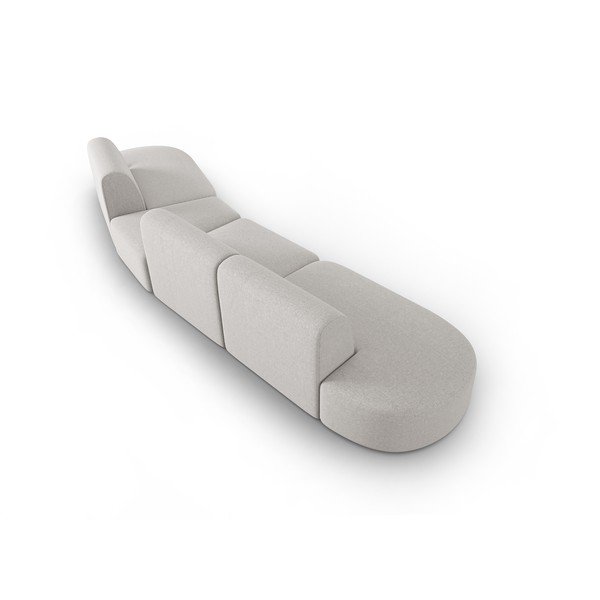 Jasnoszara sofa 412 cm Shane – Micadoni Home-image-3