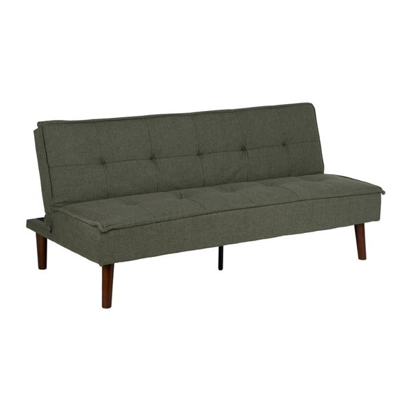 Zielona rozkładana sofa  z tkaniny szenilowej 181 cm – Ixia-image-2