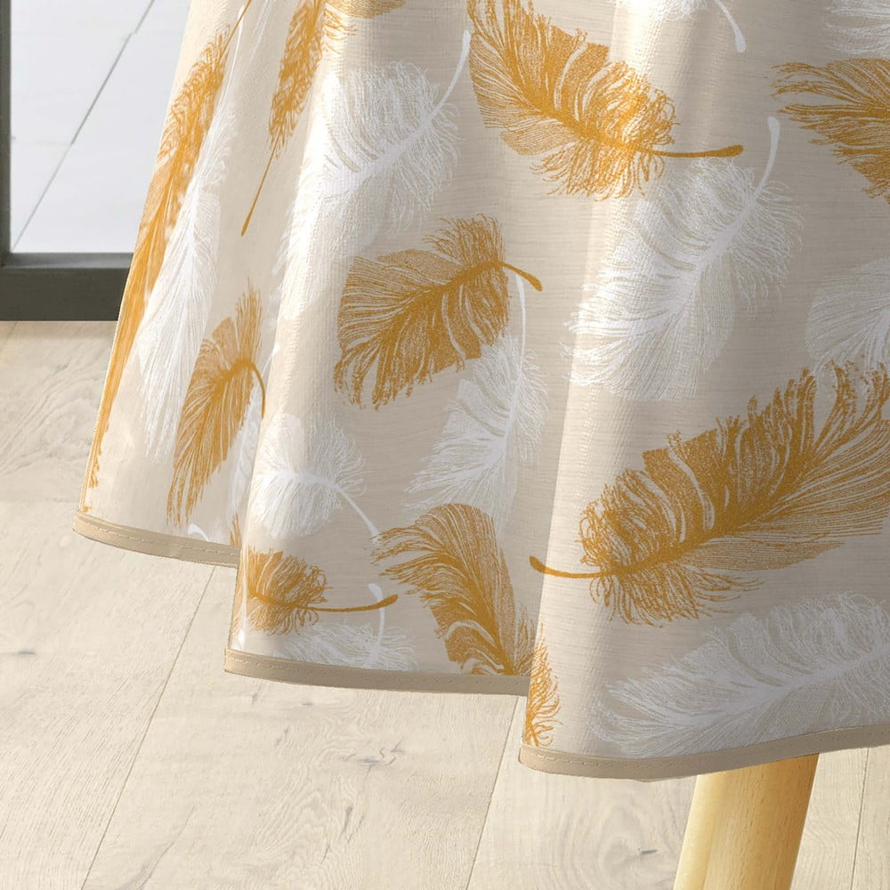 Obrus zmywalny ø 160 cm Sarina – douceur d'intérieur (zdjęcie 4)