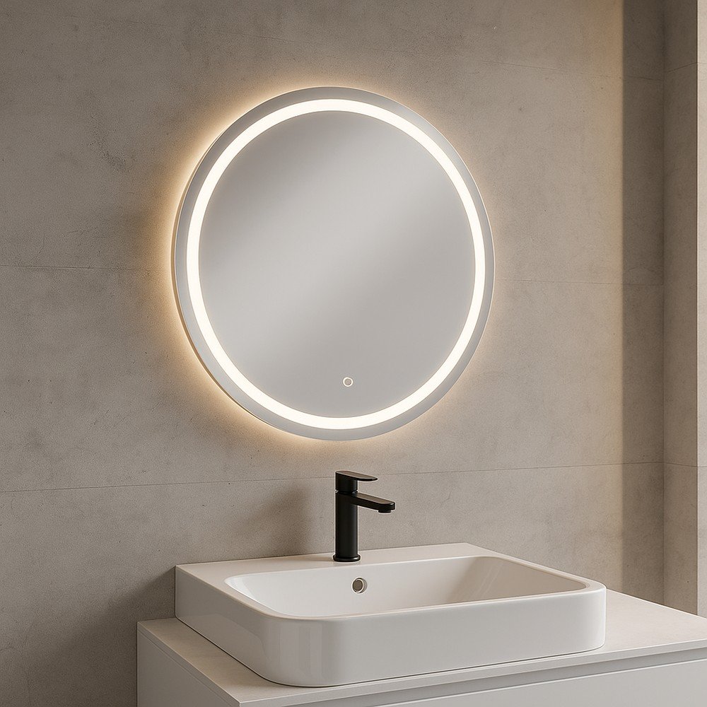 Lustro z oświetleniem ścienne ø 70 cm Celeste – Bonami Essentials (zdjęcie 4)