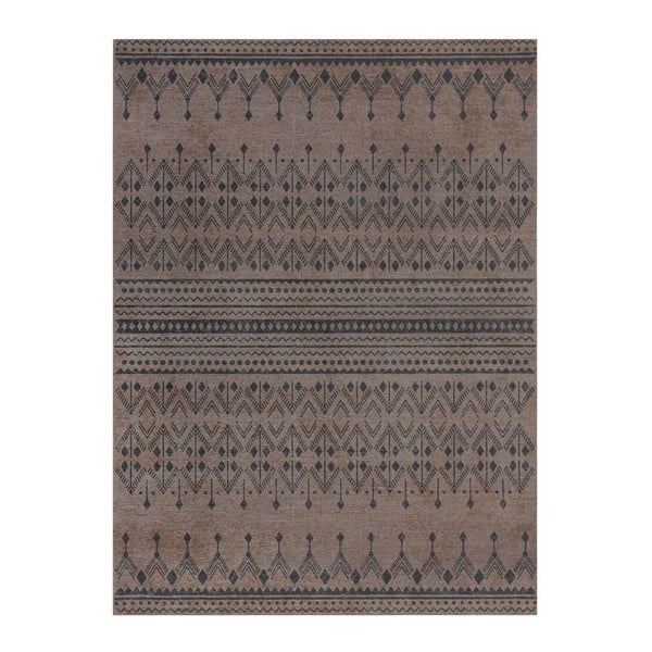 Brązowy dywan odpowiedni do prania 120x170 cm MATCH NIKO JUTE LOOK – Flair Rugs