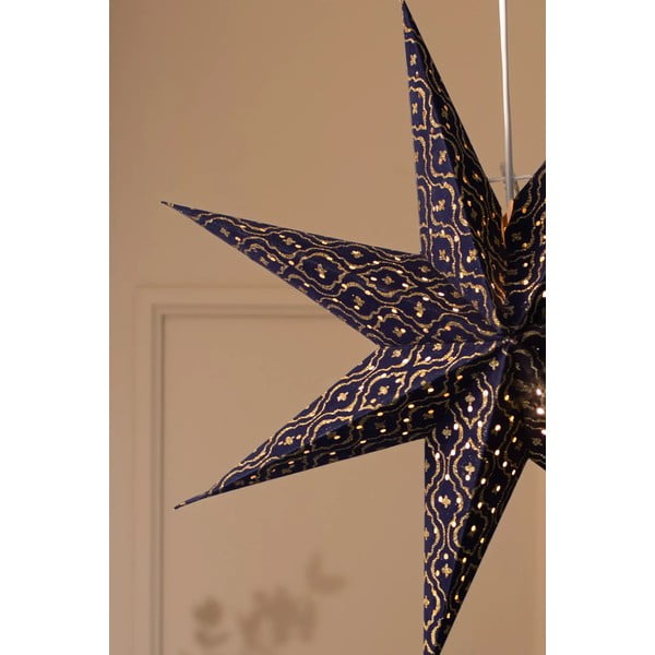 Ciemnoniebieska świąteczna wisząca dekoracja świetlna Baroque – Markslöjd-image-2