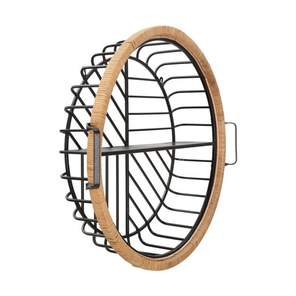 Czarna metalowa półka Cebu – Mauro Ferretti-image-2