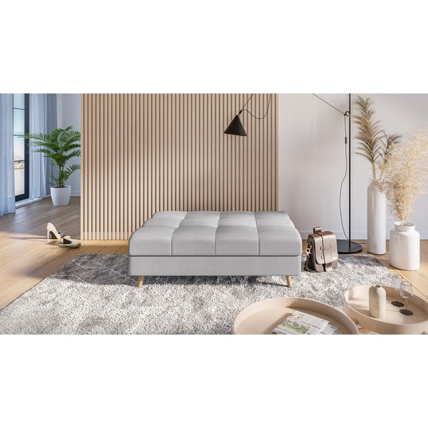 Szary podnóżek Ariella – Ropez-image-1