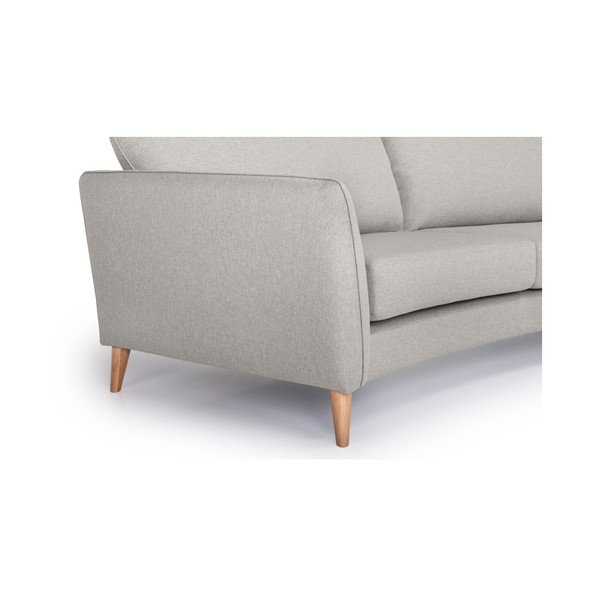 Jasnobeżowa sofa Scandic Paris, 245 cm-image-4