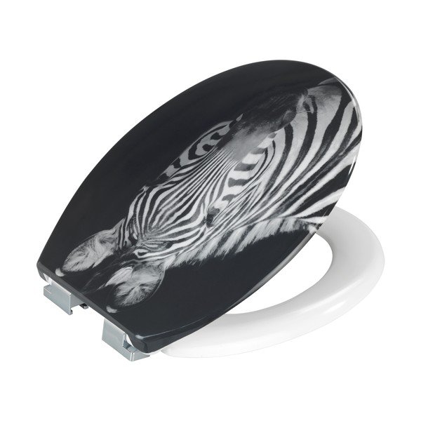 Deska sedesowa wolnoopadająca 37,5 x 45 cm Zebra – Allstar-image-2