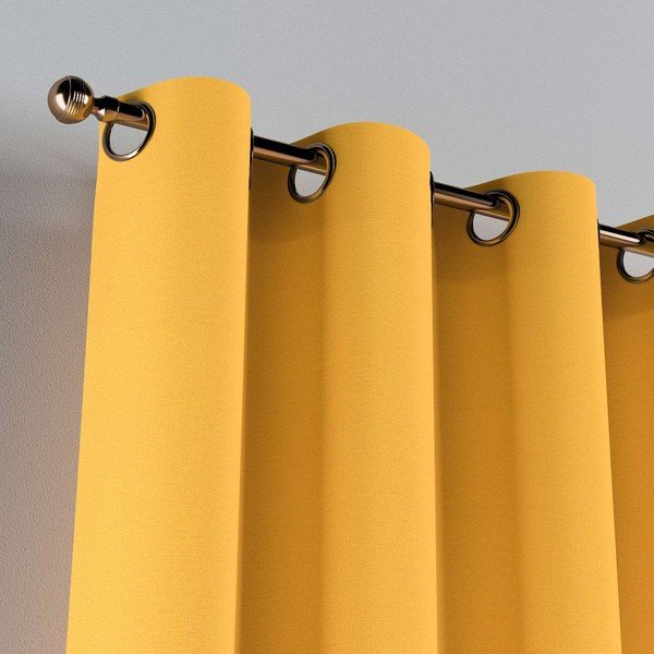 Żółta zasłona 260x130 cm Happiness – Yellow Tipi-image-3