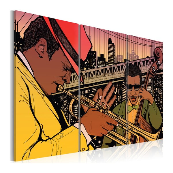 Obraz na płótnie Bimago NYC Jazz, 60x40 cm