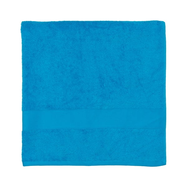 Niebieski ręcznik frotte Walra Frottier, 90x170 cm